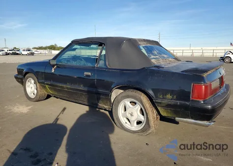 1989 Ford Mustang Lx from USA, damaged, VIN 1FABP44AXKF159869